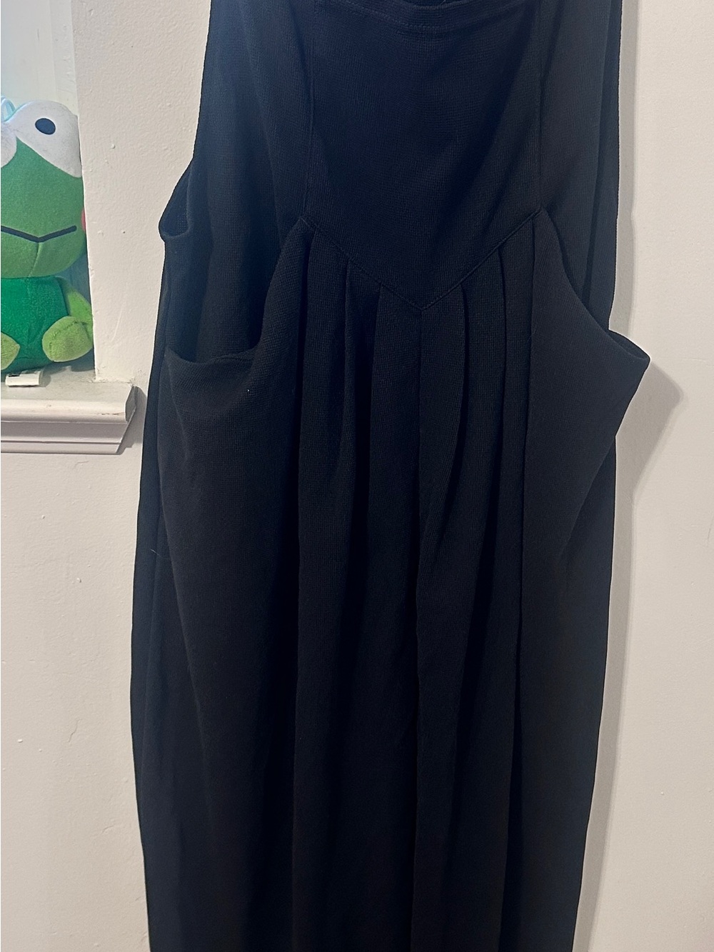 HALARA Black Relaxed Fit Jumpsuit Overalls - Picture 8 of 9
